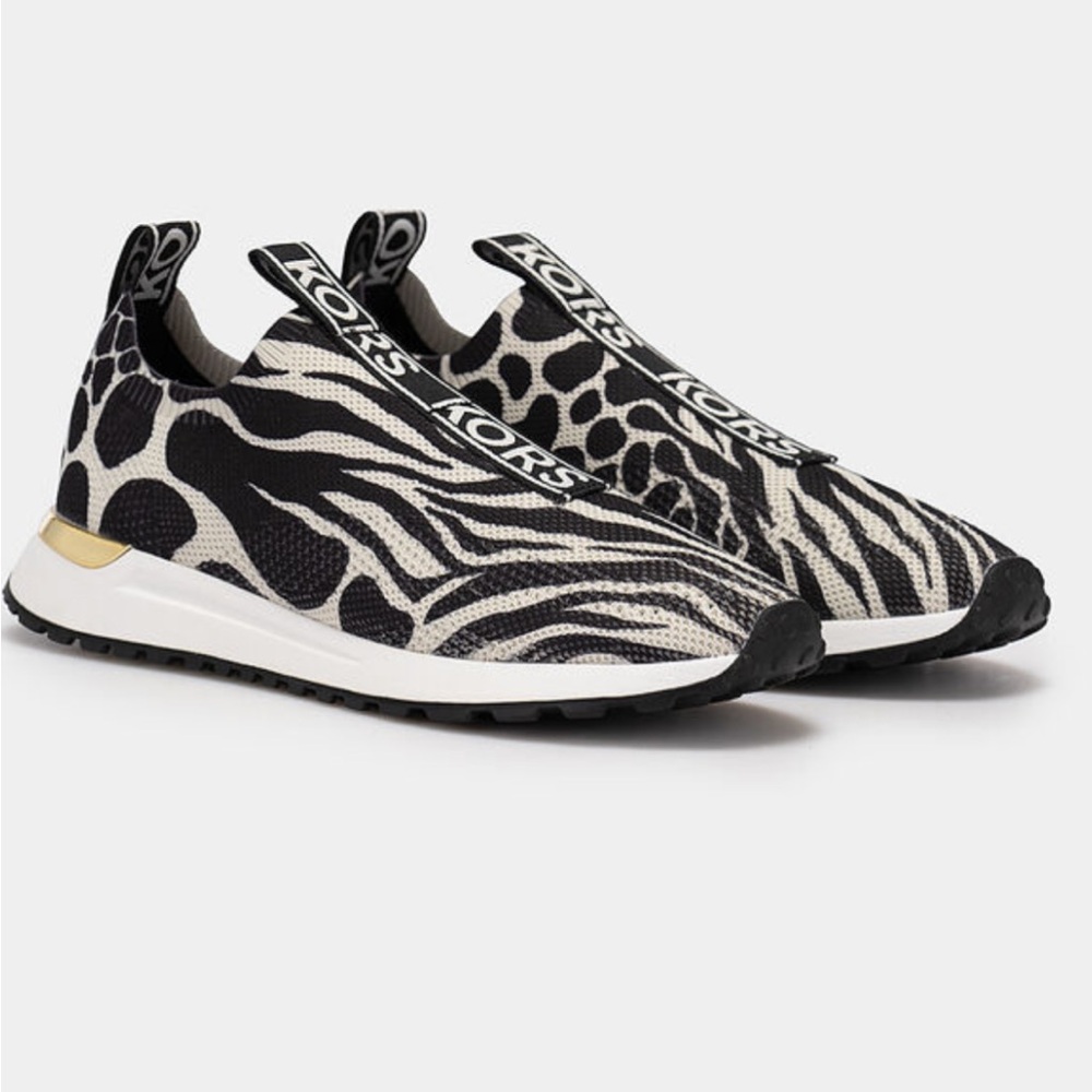 Michael Michael Kors Bodie animal-print slip-on Sneakers.